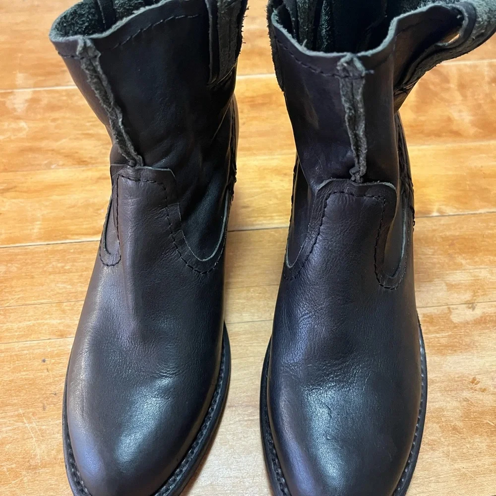 Frye zip-up ankle boots - Picture 4 of 9